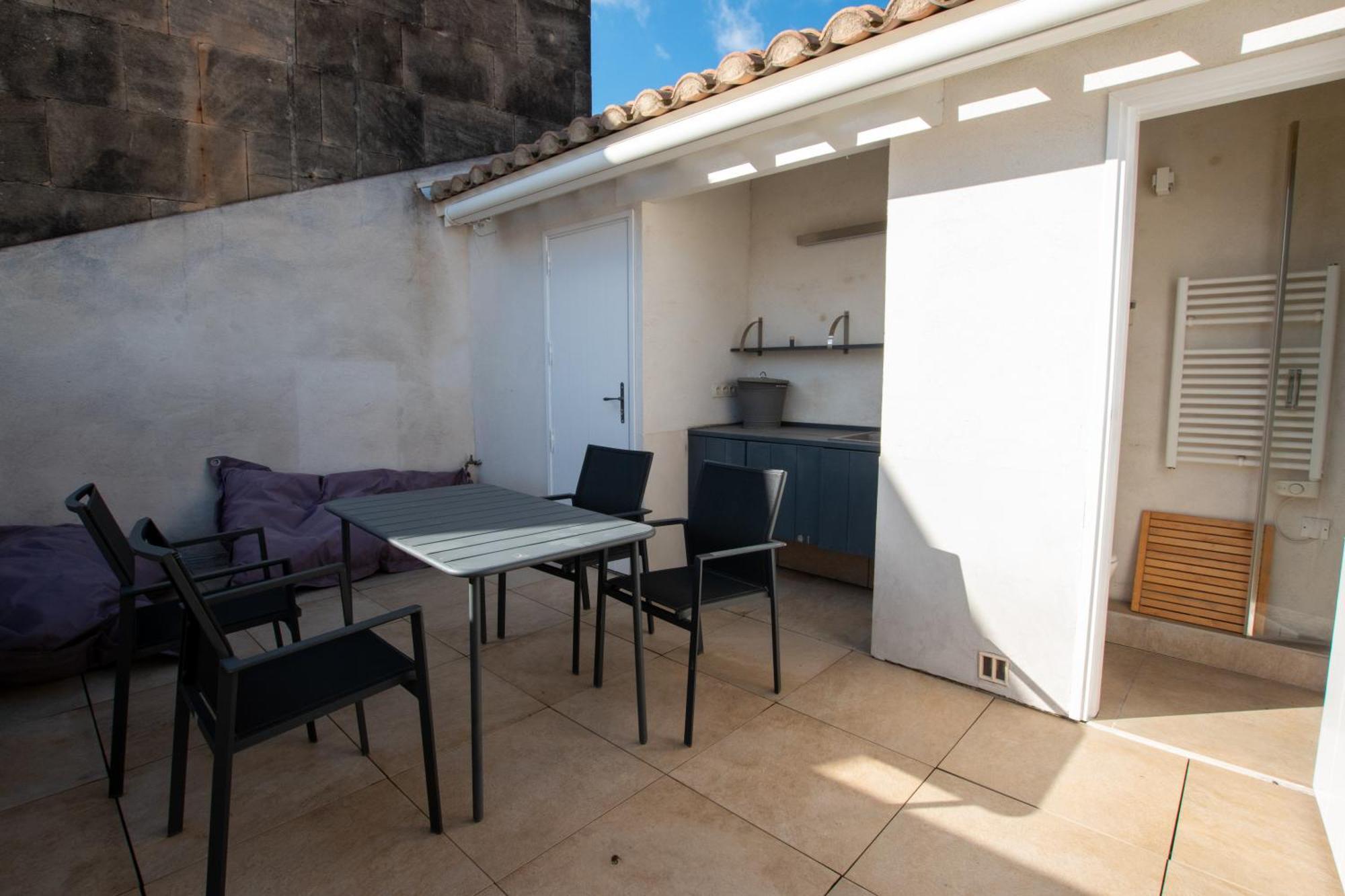 L'Escale - Clim, Terrasse Lägenhet Arles Exteriör bild
